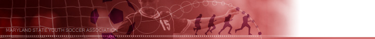 Maryland State Youth Soccer Association banner